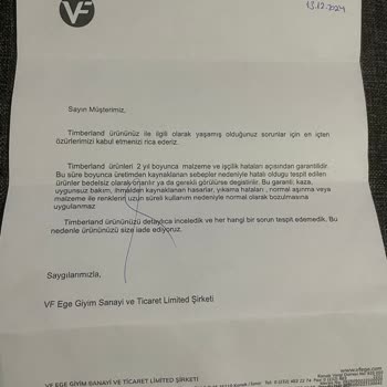 Su Geçirmez Bot İlk Giyimde Deforme Oldu