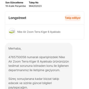 Satıcı İnatla Ürünü Göndermiyor, Yanlış Ayakkabıyla Oyalıyor