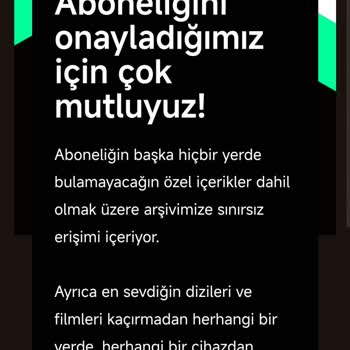 Premium Üyelik Aktivasyonu Sorunu