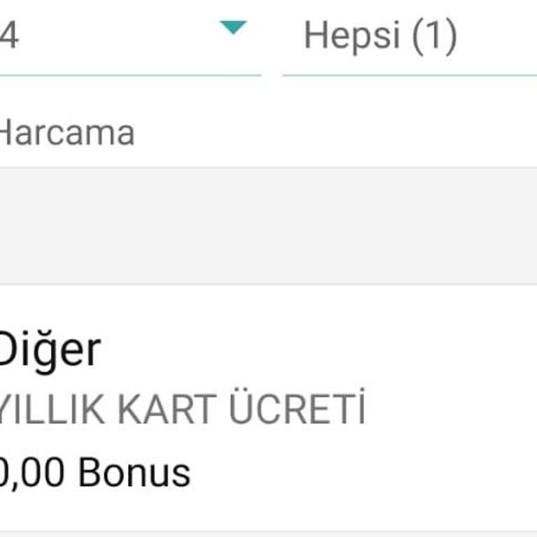 Haksız Kart Aidatı İadesi Talebi