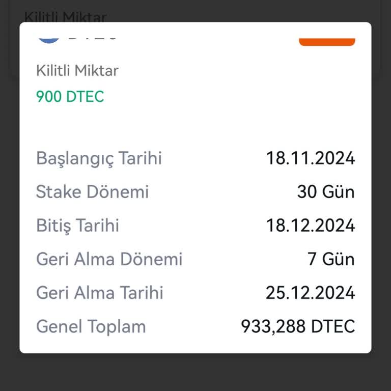 Staking Süresi Dolmasına Rağmen Fonlar Hesaba Geçmiyor