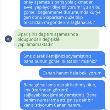 Ürün Onayı Ve Teslimat Sorunlarıyla İlgili Hayal Kırıklığı