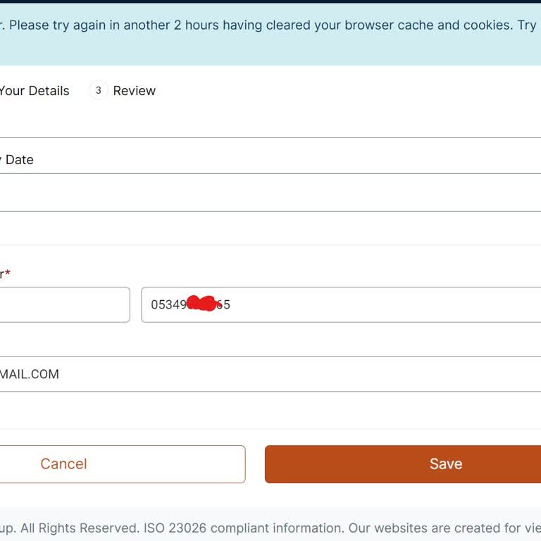 VFS Global Randevu Hatası Ve Vize Başvuru Sorunu