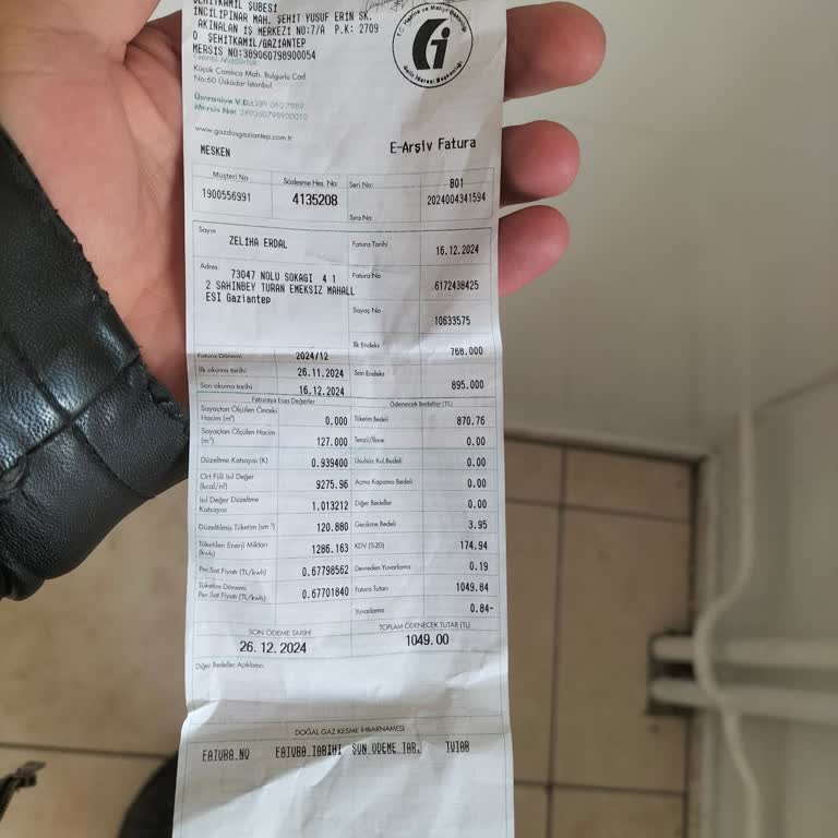 Yüksek Doğalgaz Faturası Şoku