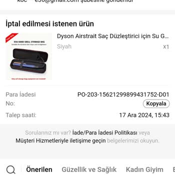 Yanlış Ürün İadesinde Banka Sorunu