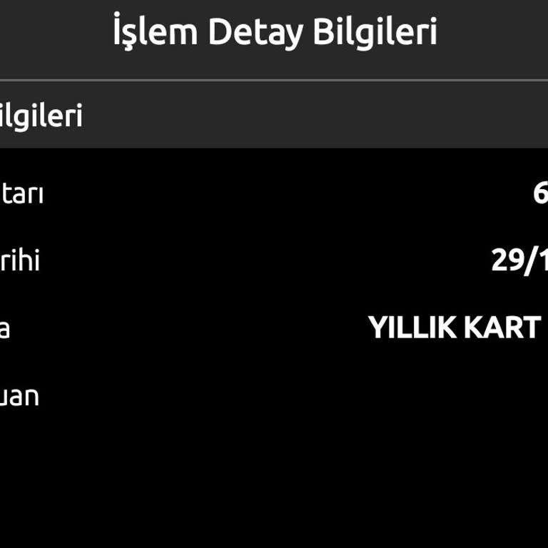 Yıllık Üyelik Ücreti İadesi Talebi