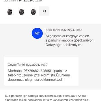 İptal Edilen Siparişin Kargosu Ve Para İadesi Sorunu