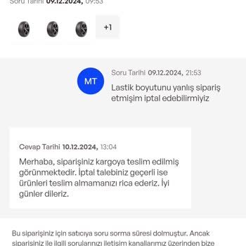 İptal Edilen Siparişin Kargosu Ve Para İadesi Sorunu
