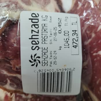 Bozuk Pastırma Ve Eksik Ürünle Gelen Hayal Kırıklığı