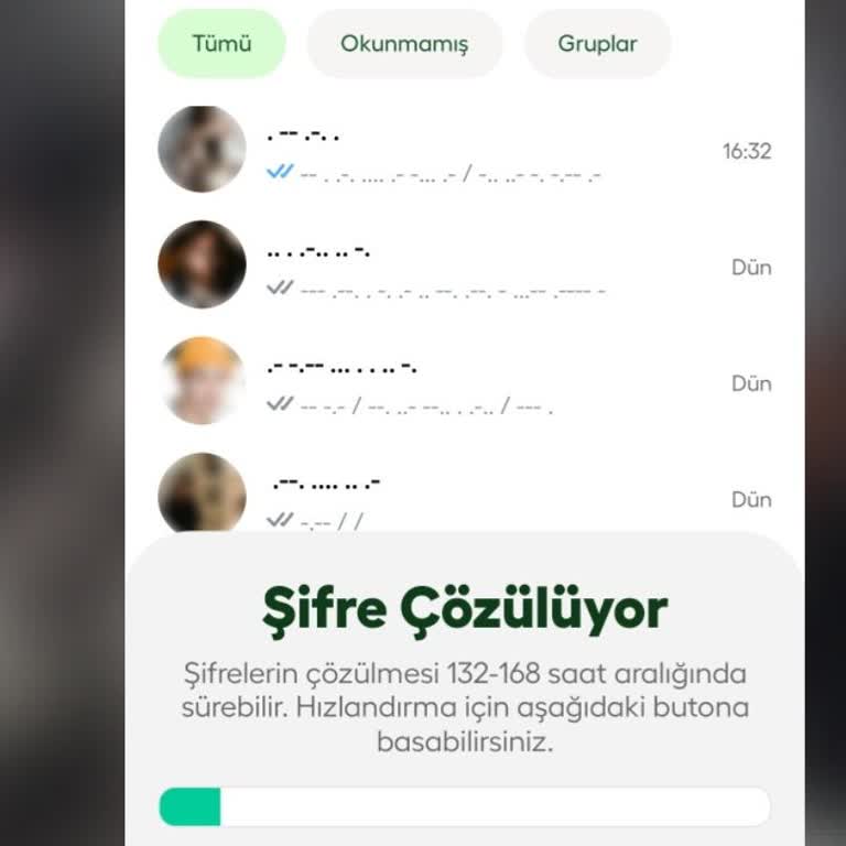 Messlog Paketinde İlerleme Sorunu
