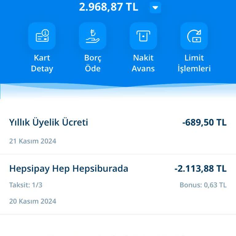 Kullanılmayan Kredi Kartı İçin Haksız Ücret Kesintisi