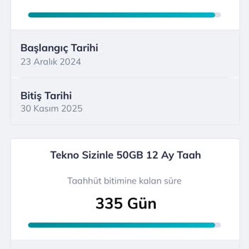 Beklenmedik Fatura Ve Taahhüt Sorunu