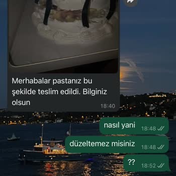 Banabikurye İle Pasta Gönderiminde Büyük Hayal Kırıklığı