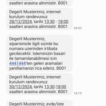 Türk Telekom Fiber Bağlantı Randevularında Sürekli Aksama