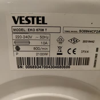 Vestel Çamaşır Makinesi: Beklentilerin Altında Performans Ve Yüksek Onarım Maliyeti