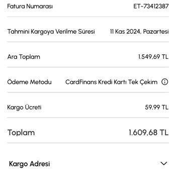 Karaca'dan İade Edilmeyen Para Ve Yetersiz Müşteri Hizmetleri