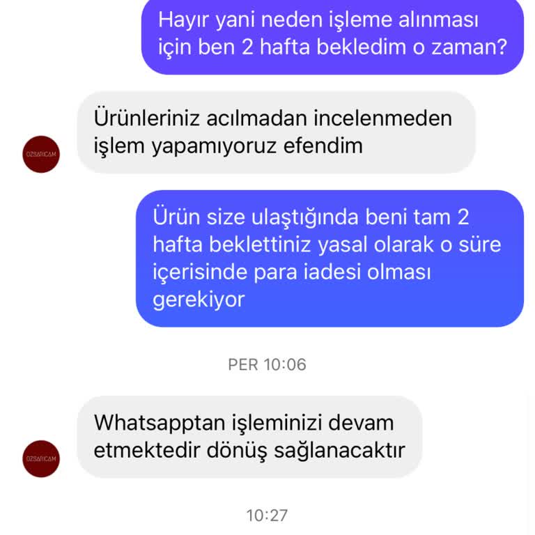 Yanlış Ölçüler Ve İade Sorunları