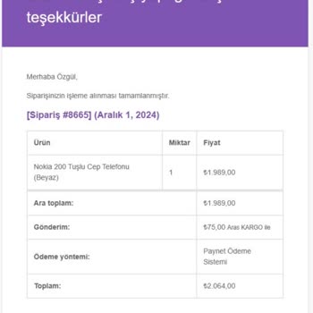 Yanlış Kargo Ve İletişimsizlik Sorunu