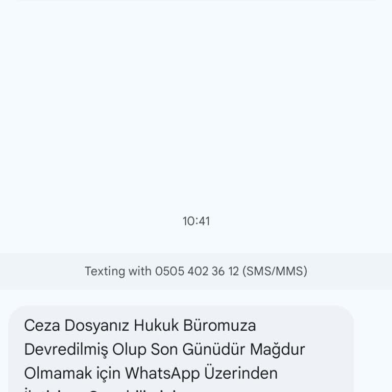 Yanıltıcı Mesajlarla Mağduriyet Uyarısı