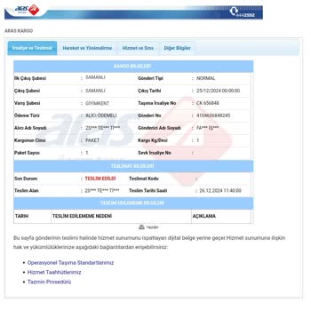İade Sürecinde İletişim Sorunu