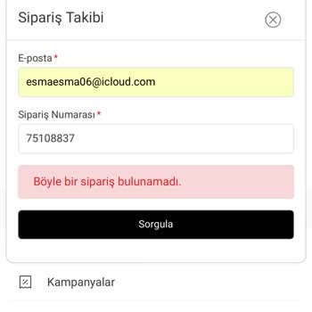 Yanlış Ürün Gönderimi Ve İletişim Sorunu
