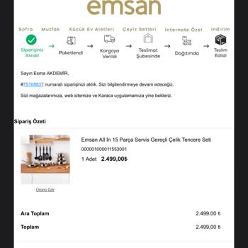 Yanlış Ürün Gönderimi Ve İletişim Sorunu