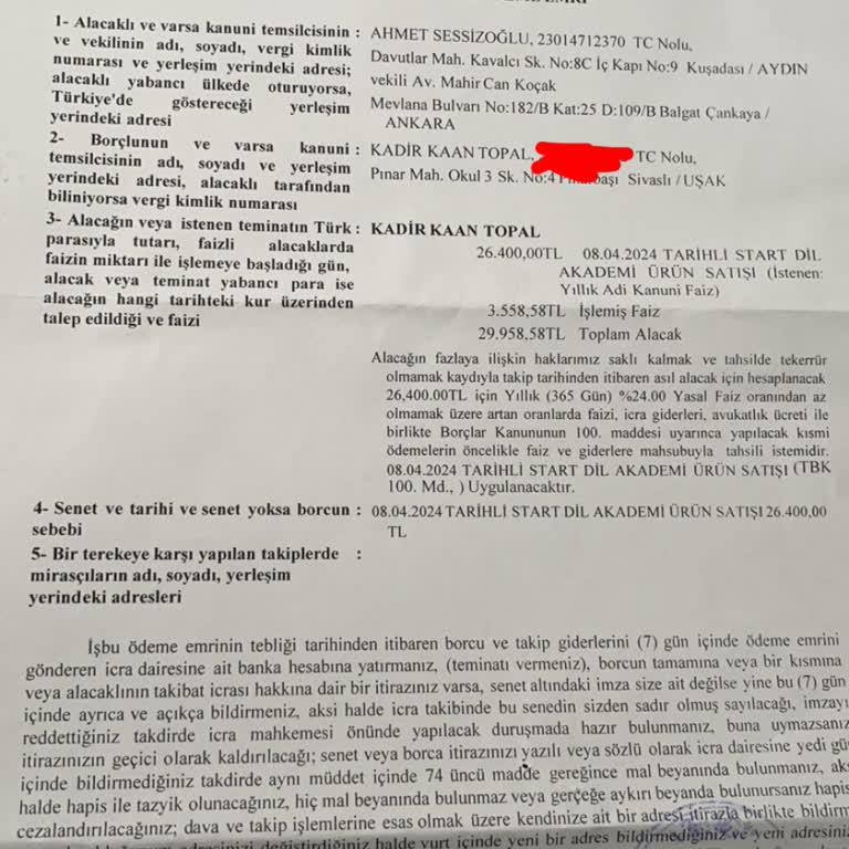 Yanıltıcı İptal Süreci Ve İcra Sorunu