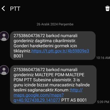 Adresime Ulaşmayan Kargo Ve İletişim Sorunu