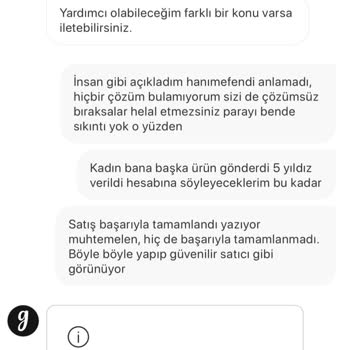 Yanlış Ürün Ve İade Sorunu Karşısında Duyarsızlık