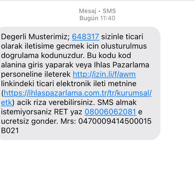 İzinsiz Mesaj Gönderimi Ve Tedirginlik