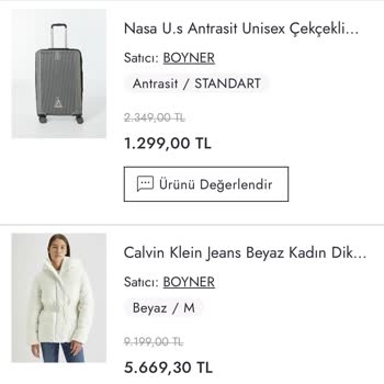 Boyner'den Aldığım Ürünler Ve İade Sorunu