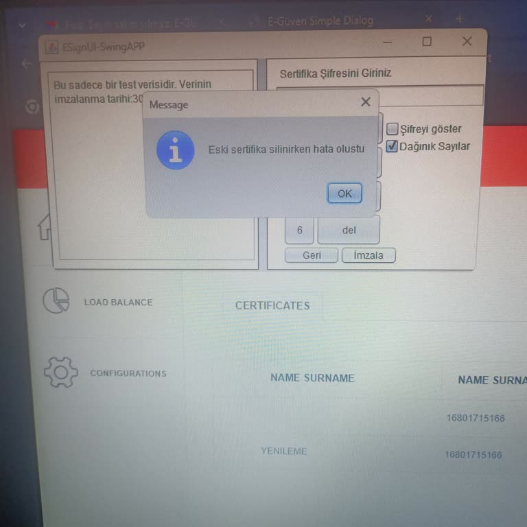 E-imza Yenileme Sürecinde Müşteri Hizmetleri Yanıt Vermiyor