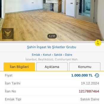 Şahin İnşaat Ve Şirketler Grubu Şikayeti