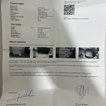 Garanti Süresi Dolmadan Çözülemeyen Sorun Ve Yetkililerin İlgisizliği