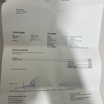 Garanti Süresi Dolmadan Çözülemeyen Sorun Ve Yetkililerin İlgisizliği