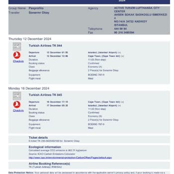 Uçuş Gecikmesi Ve Cevapsız Geri Bildirimler