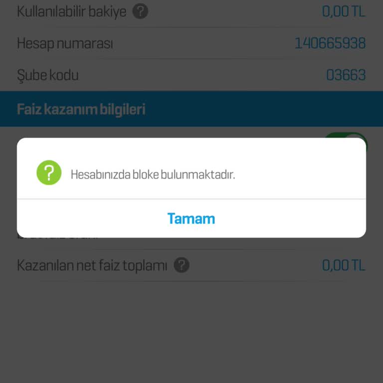 Bloke Edilen Ödemelerle Mağduriyet