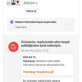 Schafer Haksız İptal Ve Fiyat Artışı Mağduriyeti