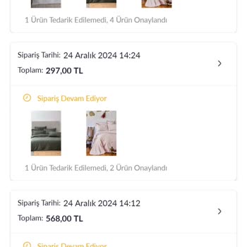 Bekletilen Sipariş Ve Eksik Ürün Teslimatı