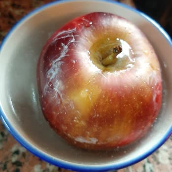 Organik Elma Üzerindeki Şüpheli Beyaz Madde Sorunu