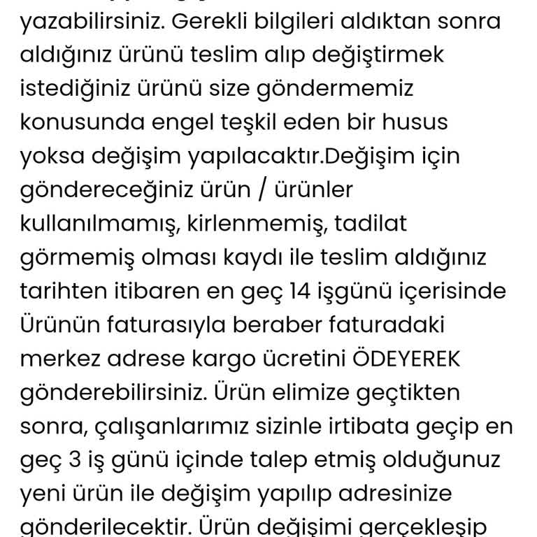 İade Sürecindeki Sorunlar Ve Müşteri Hizmetleri Eksikliği