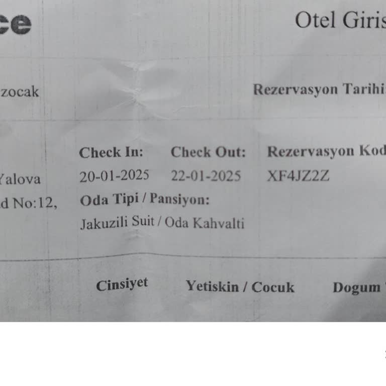 Yalova'da Tatil Rezervasyonunda Kesinti Şoku