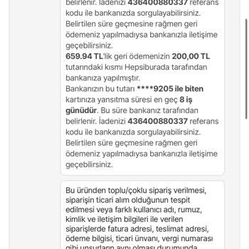 Hepsiburada Siparişi İptal Ediyor