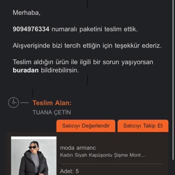 Yanlış Ürün Teslimatı Ve İptal Edilen Siparişler