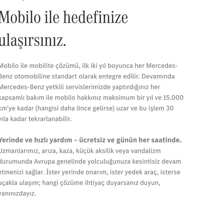 Mercedes Müşteri Hizmetleri Ve İkame Araç Sorunu