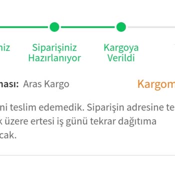 Teslim Edilmeyen Kargo Ve Yanıltıcı Bilgilendirme