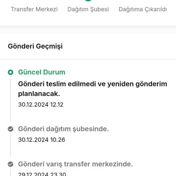 Teslim Edilmeyen Kargo Ve Yanıltıcı Bilgilendirme