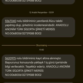 Neova Sigorta'nın Rücu İşlemlerindeki İletişim Sorunu