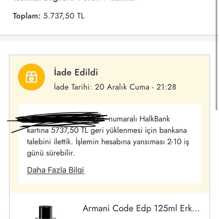 Boyner'den İade Ücreti Beklerken Yaşanan Sorunlar