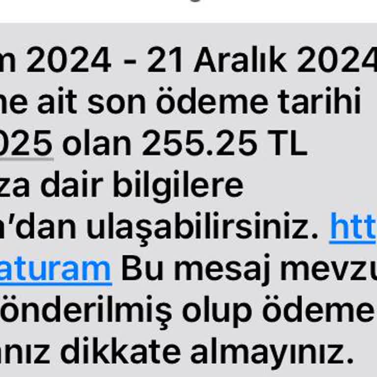 Vodafone Faturası Üzerine Büyük Hayal Kırıklığı